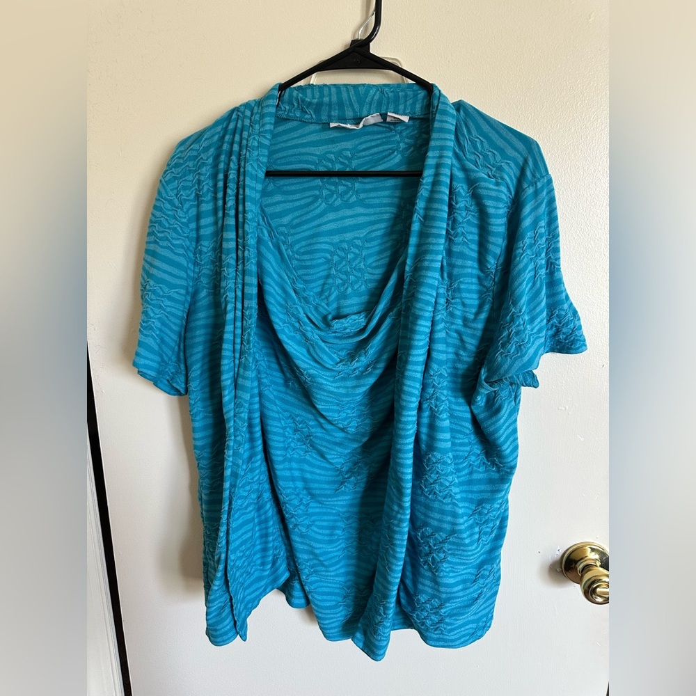 blue blouse